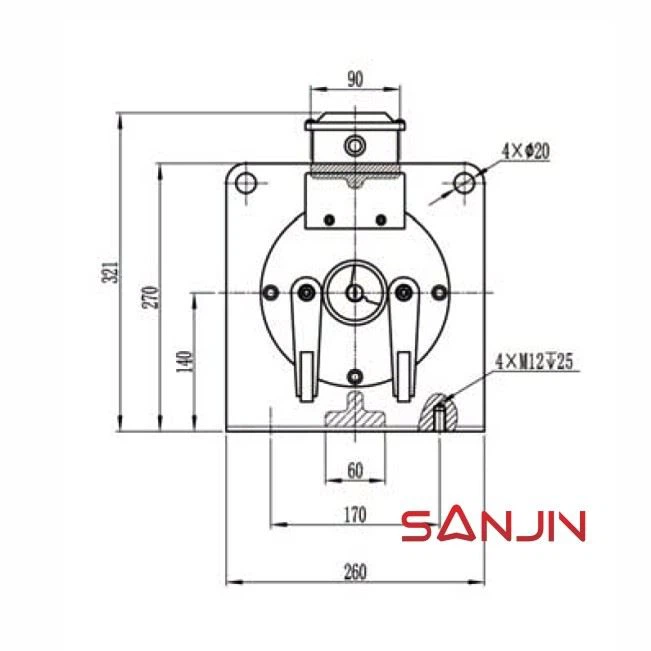 MONADRIVE Traction Machine-Belt Type MGD100