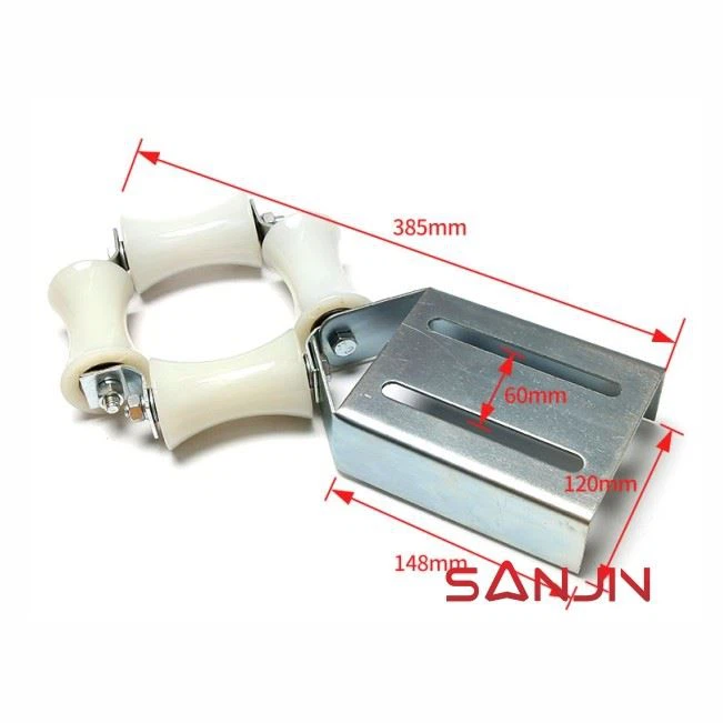 Elevator guiding device
